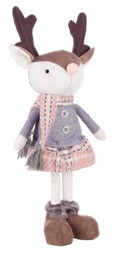 [B0939243] 4x Renna Linsay Stand Gonna Grigio