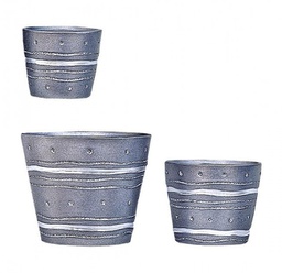 [B0855822] 4x S-3 Vasi Grey To
