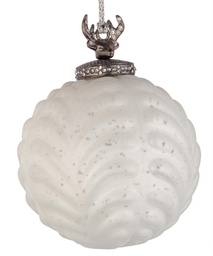 [B0971667] 4x Sfera Vt Decorum Bianco Op D100