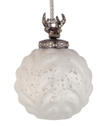 [B0971666] 4x Sfera Vt Decorum Bianco Op D80