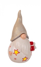 [B0938910] 6x Babbo Cheerful Bianco C
