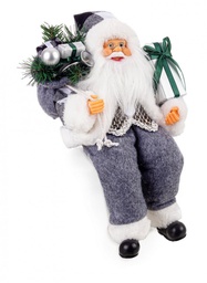 [B0938244] 6x Babbo Elton Seduto Grigio