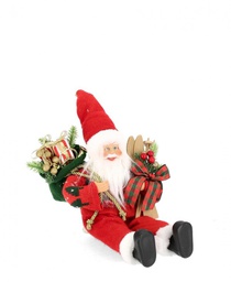 [B0970891] 6x Babbo Lorick Seduto Rosso